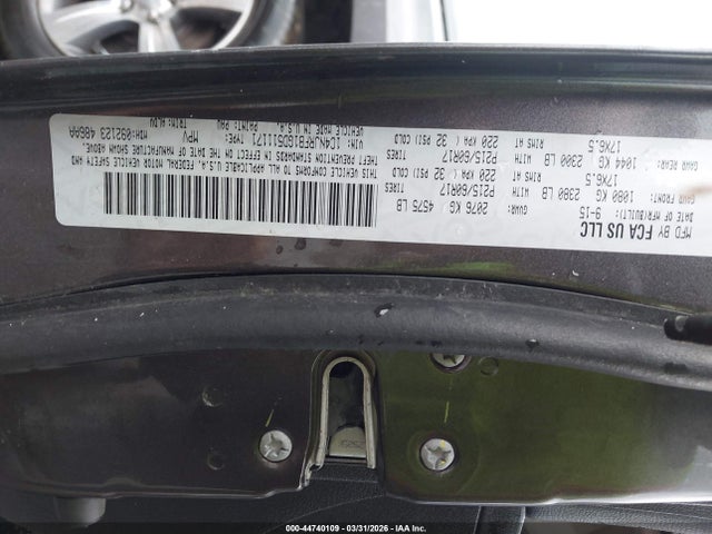 44740109 :رقم المزاد ، 1C4NJRFB1GD511171 vin ، 2016 Jeep Patriot High Altitude Edition مزاد بيع