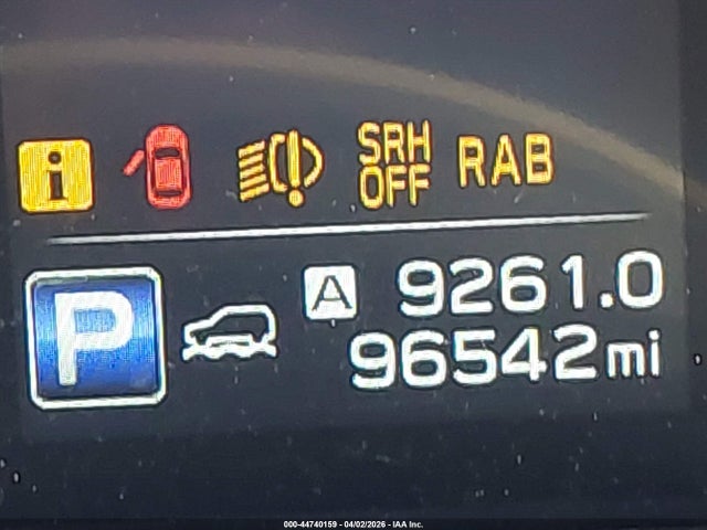 44740159 :رقم المزاد ، 4S4WMARD3L3423163 vin ، 2020 Subaru Ascent Touring مزاد بيع