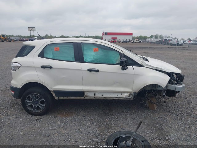 44740181 :رقم المزاد ، MAJ6S3FL9NC461989 vin ، 2022 Ford Ecosport S مزاد بيع