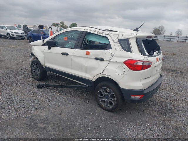 44740181 :رقم المزاد ، MAJ6S3FL9NC461989 vin ، 2022 Ford Ecosport S مزاد بيع