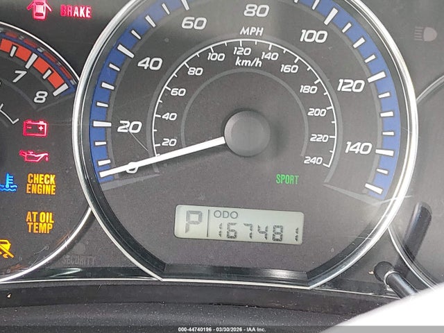 44740196 :رقم المزاد ، JF2SH6CC1AH732961 vin ، 2010 Subaru Forester 2.5x Premium مزاد بيع