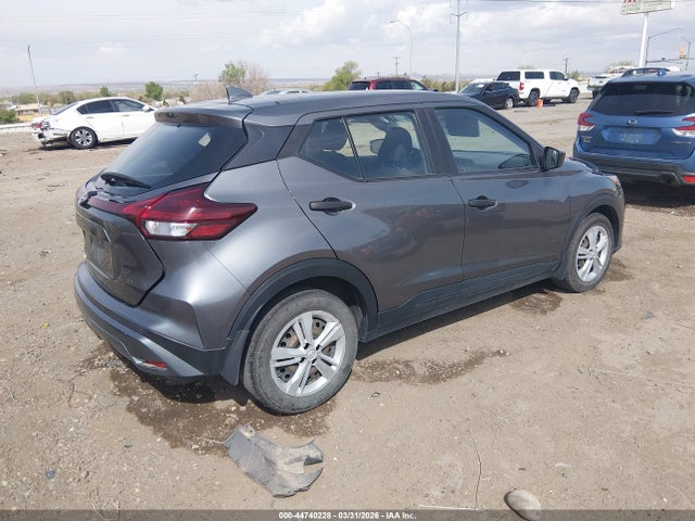 44740228 :رقم المزاد ، 3N1CP5BV8NL499612 vin ، 2022 Nissan Kicks S Xtronic Cvt مزاد بيع