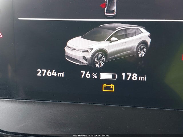 2022 Volkswagen Id.4 Pro მანქანა იყიდება აუქციონზე, vin: WVGRMPE2XNP049831, აუქციონის ნომერი: 44740301