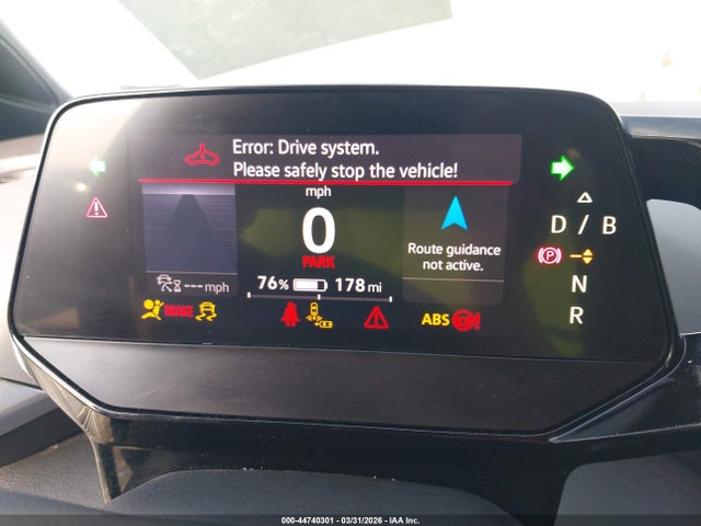 2022 Volkswagen Id.4 Pro მანქანა იყიდება აუქციონზე, vin: WVGRMPE2XNP049831, აუქციონის ნომერი: 44740301