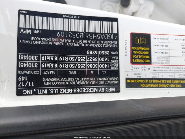Aukcja sprzedaży 2018 Mercedes-benz Gle 350 4matic, vin: 4JGDA5HB6JB053109, numer aukcji: 44740312