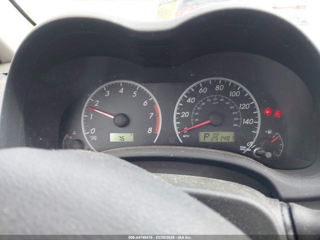 2009 Toyota Corolla S მანქანა იყიდება აუქციონზე, vin: 2T1BU40E89C148254, აუქციონის ნომერი: 44740415