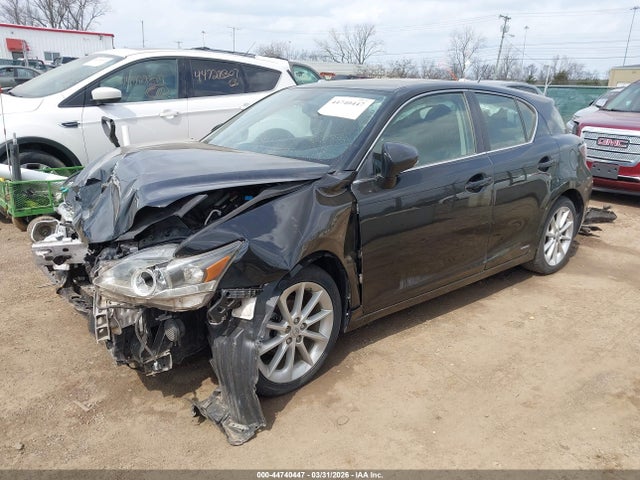 44740447 :رقم المزاد ، JTHKD5BH8C2104031 vin ، 2012 Lexus Ct 200h Premium مزاد بيع