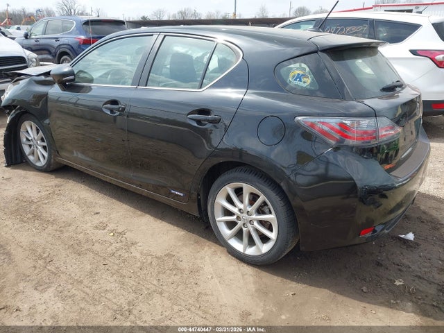 44740447 :رقم المزاد ، JTHKD5BH8C2104031 vin ، 2012 Lexus Ct 200h Premium مزاد بيع