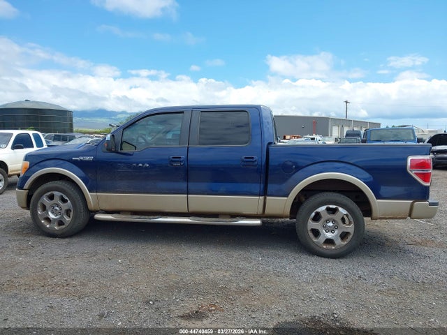44740459 :رقم المزاد ، 1FTPW12V89KC77525 vin ، 2009 Ford F-150 King Ranch/lariat/platinum/xl/xlt مزاد بيع
