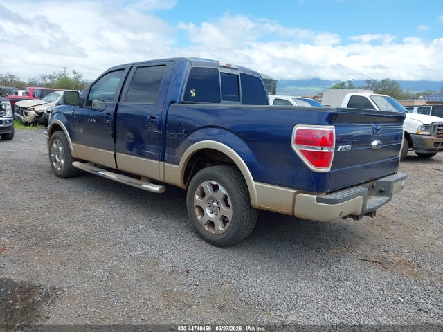 44740459 :رقم المزاد ، 1FTPW12V89KC77525 vin ، 2009 Ford F-150 King Ranch/lariat/platinum/xl/xlt مزاد بيع