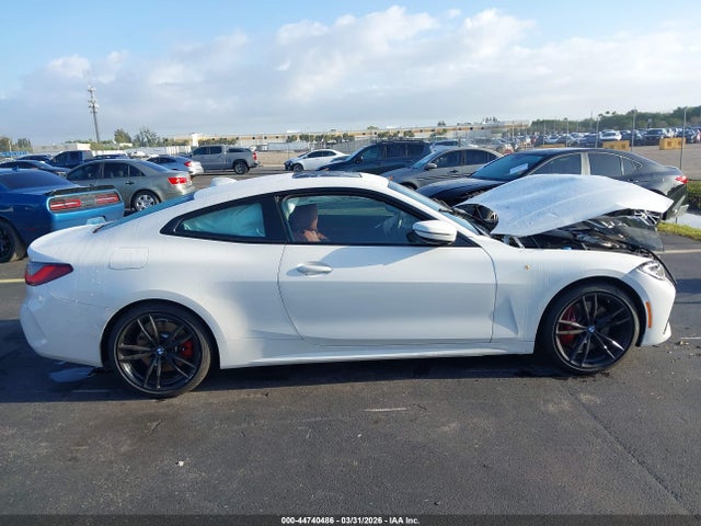 2021 Bmw 430i მანქანა იყიდება აუქციონზე, vin: WBA53AP01MCG47195, აუქციონის ნომერი: 44740486