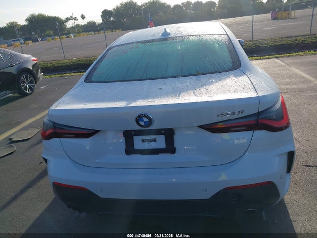 2021 Bmw 430i მანქანა იყიდება აუქციონზე, vin: WBA53AP01MCG47195, აუქციონის ნომერი: 44740486
