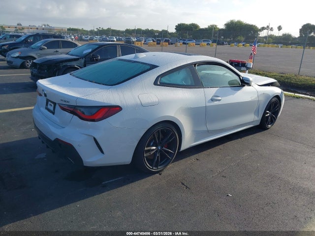 2021 Bmw 430i მანქანა იყიდება აუქციონზე, vin: WBA53AP01MCG47195, აუქციონის ნომერი: 44740486