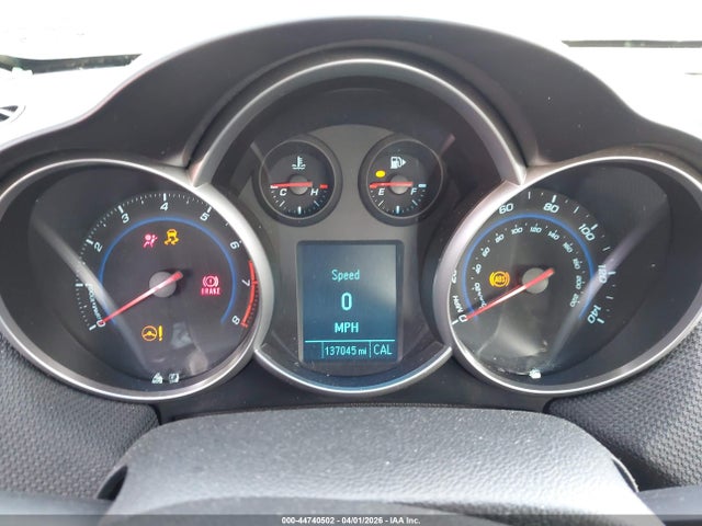 44740502 :رقم المزاد ، 1G1PJ5SC4C7102941 vin ، 2012 Chevrolet Cruze Eco مزاد بيع