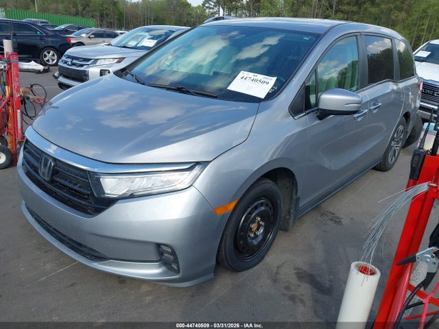 2021 Honda Odyssey Ex-l მანქანა იყიდება აუქციონზე, vin: 5FNRL6H73MB039756, აუქციონის ნომერი: 44740509