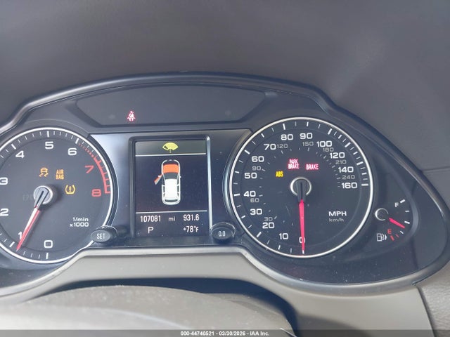 44740521 :رقم المزاد ، WA1L2AFP8GA138160 vin ، 2016 Audi Q5 2.0t Premium مزاد بيع