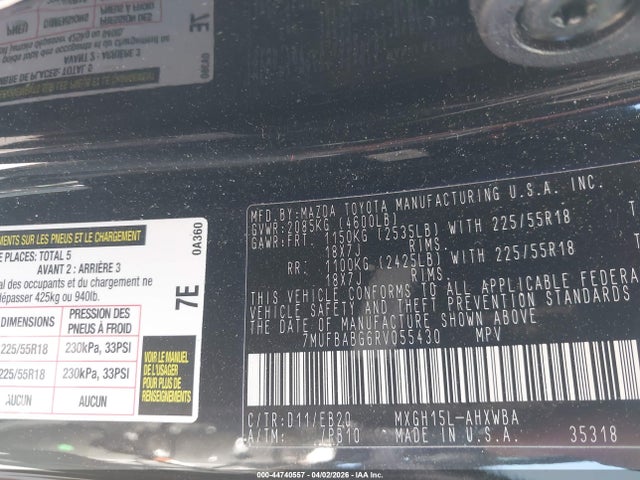 2024 TOYOTA COROLLA CROSS HYBRID 7MUFBABG6RV055430 Photo 8