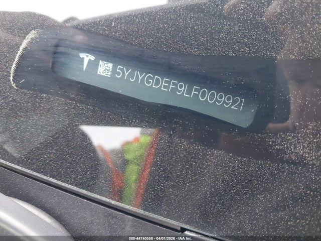 5YJYGDEF9LF009921 Tesla Model Y Long Range Dual Motor All-wheel Drive/performance Dual Motor All-wheel Drive