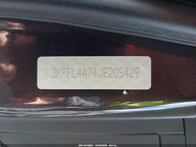 Продаж на аукціоні авто 2018 Kia Forte Lx, vin: 3KPFL4A74JE205429, номер лоту: 44740561