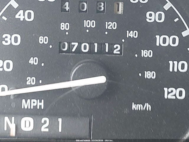 44740608 :رقم المزاد ، 1FMZU72X7YUB73609 vin ، 2000 Ford Explorer Xls مزاد بيع