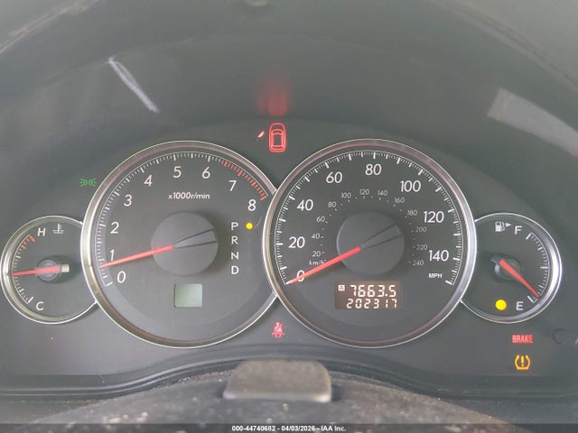 44740682 :رقم المزاد ، 4S3BL616087215242 vin ، 2008 Subaru Legacy 2.5i مزاد بيع