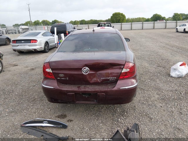2007 Buick Lacrosse Cxl მანქანა იყიდება აუქციონზე, vin: 2G4WD582171111717, აუქციონის ნომერი: 44740687