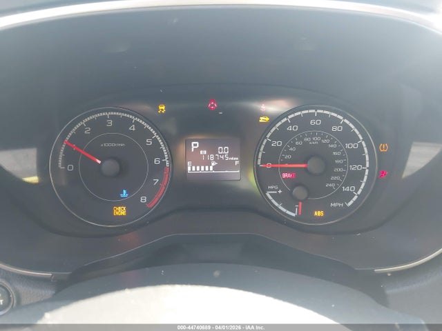 2018 Subaru Crosstrek 2.0i Premium მანქანა იყიდება აუქციონზე, vin: JF2GTABC4JH267763, აუქციონის ნომერი: 44740689