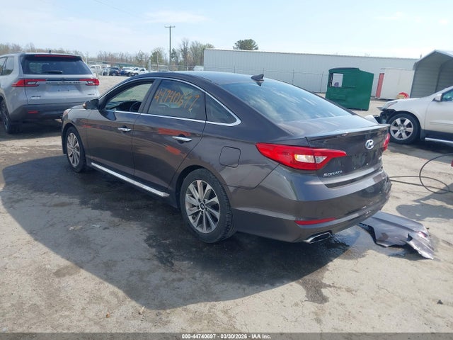 44740697 :رقم المزاد ، 5NPE34AF0GH362298 vin ، 2016 Hyundai Sonata Sport مزاد بيع