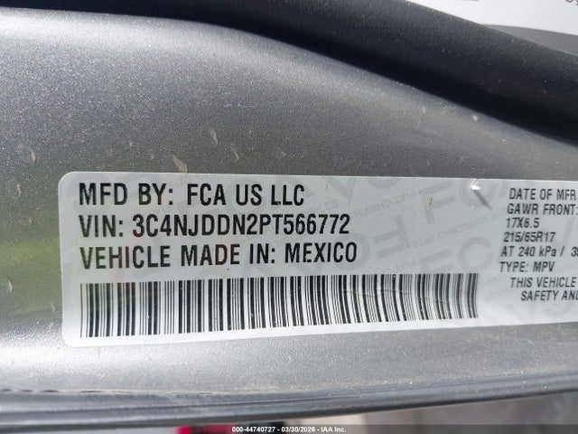 2023 Jeep Compass Trailhawk 4x4 მანქანა იყიდება აუქციონზე, vin: 3C4NJDDN2PT566772, აუქციონის ნომერი: 44740727