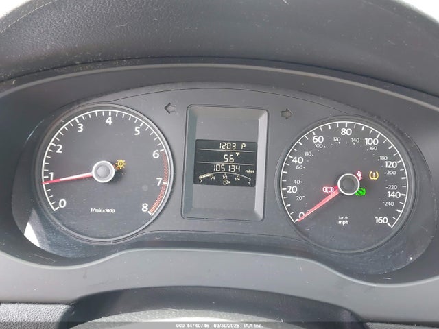 44740746 :رقم المزاد ، 3VW2K7AJ5CM383998 vin ، 2012 Volkswagen Jetta 2.0l S مزاد بيع