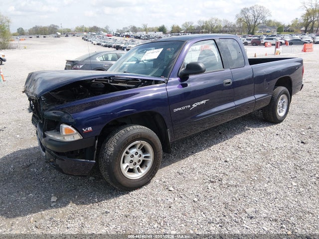1999 Dodge Dakota Slt/sport მანქანა იყიდება აუქციონზე, vin: 1B7GL22X7XS298959, აუქციონის ნომერი: 44740749