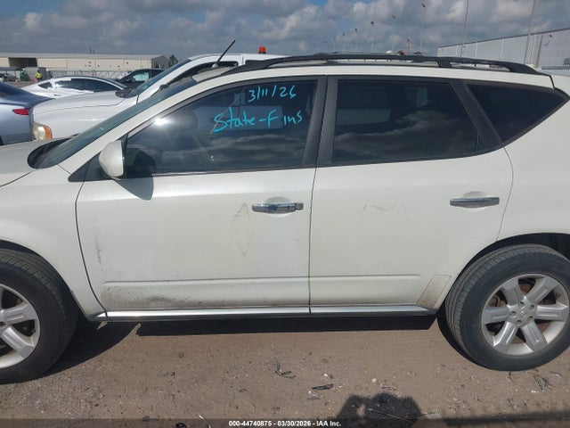 44740875 :رقم المزاد ، JN8AZ08TX7W510733 vin ، 2007 Nissan Murano Sl مزاد بيع