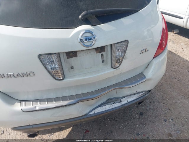44740875 :رقم المزاد ، JN8AZ08TX7W510733 vin ، 2007 Nissan Murano Sl مزاد بيع