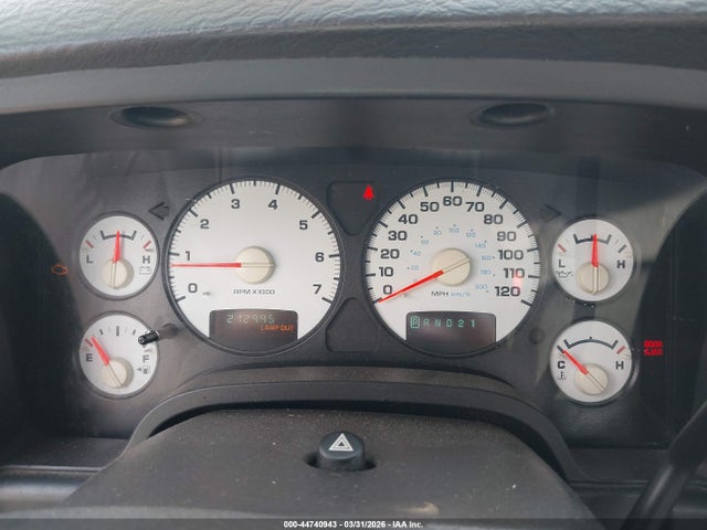 Aukcja sprzedaży 2004 Dodge Ram 2500 Slt/laramie, vin: 3D7KU26D64G101487, numer aukcji: 44740943
