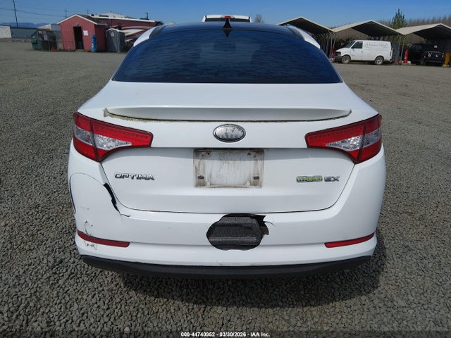 Aukcja sprzedaży 2013 Kia Optima Hybrid Ex, vin: KNAGM4ADXD5038787, numer aukcji: 44740952