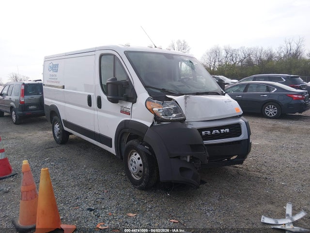 2021 Ram Promaster 1500 Low Roof 136 Wb მანქანა იყიდება აუქციონზე, vin: 3C6LRVAG1ME565146, აუქციონის ნომერი: 44741009