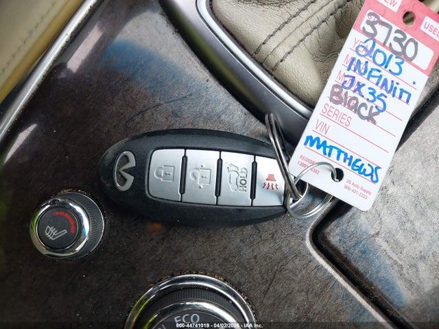 44741019 :رقم المزاد ، 5N1AL0MM0DC352651 vin ، 2013 Infiniti Jx35 مزاد بيع