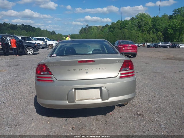 2002 Dodge Stratus Se Plus მანქანა იყიდება აუქციონზე, vin: 1B3EL46X72N152972, აუქციონის ნომერი: 44741070