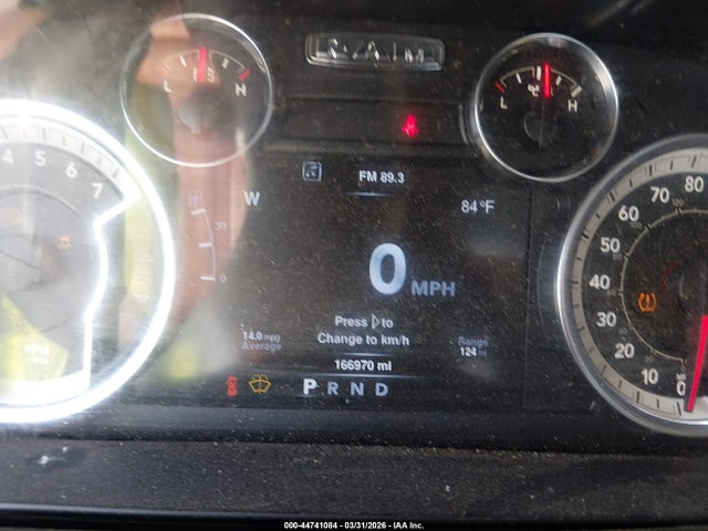 2013 Ram 1500 Laramie მანქანა იყიდება აუქციონზე, vin: 1C6RR7NT5DS565158, აუქციონის ნომერი: 44741084