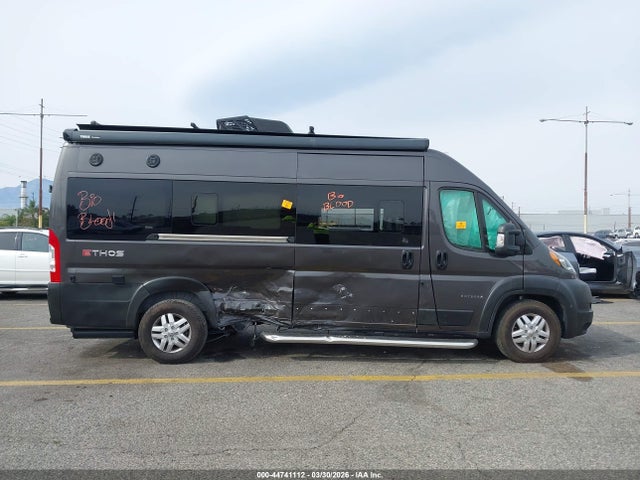 44741112 :رقم المزاد ، 3C6MRVUG2NE104121 vin ، 2022 Ram Promaster 3500 Window Van High Roof 159 Wb Ext مزاد بيع