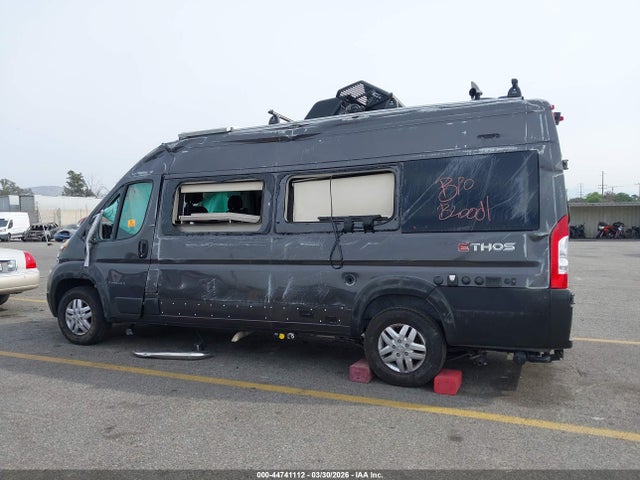 44741112 :رقم المزاد ، 3C6MRVUG2NE104121 vin ، 2022 Ram Promaster 3500 Window Van High Roof 159 Wb Ext مزاد بيع