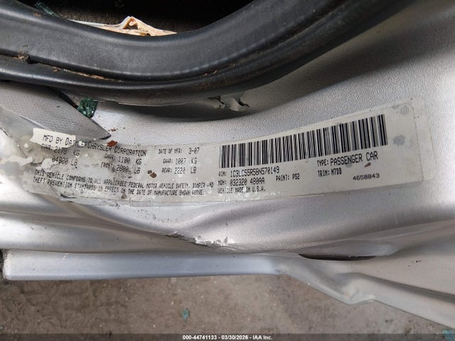 Продажа на аукционе авто 2008 Chrysler Sebring Touring, vin: 1C3LC55R58N570149, номер лота: 44741133