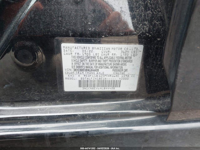 3N1CN8EV6NL844428 Nissan Versa 1.6 Sv Xtronic Cvt