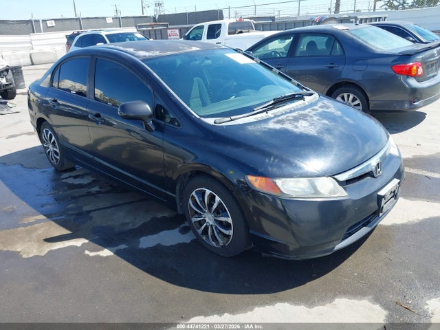 2007 Honda Civic Lx მანქანა იყიდება აუქციონზე, vin: JHMFA16527S004452, აუქციონის ნომერი: 44741221