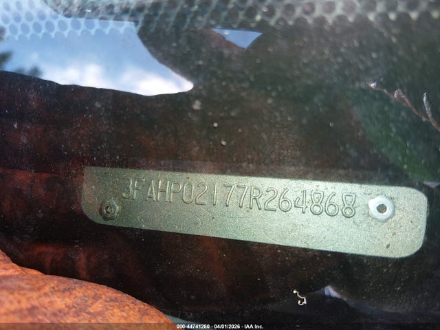 2007 FORD FUSION 3FAHP02177R264868 Photo 8