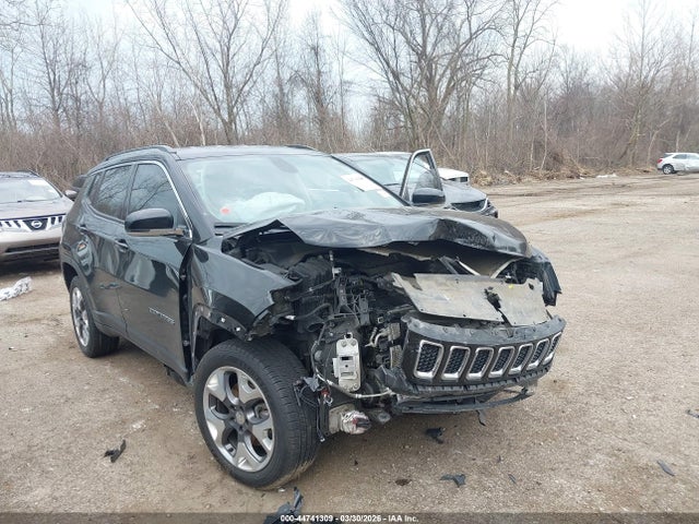 Aukcja sprzedaży 2020 Jeep Compass Limited 4x4, vin: 3C4NJDCB6LT107066, numer aukcji: 44741309
