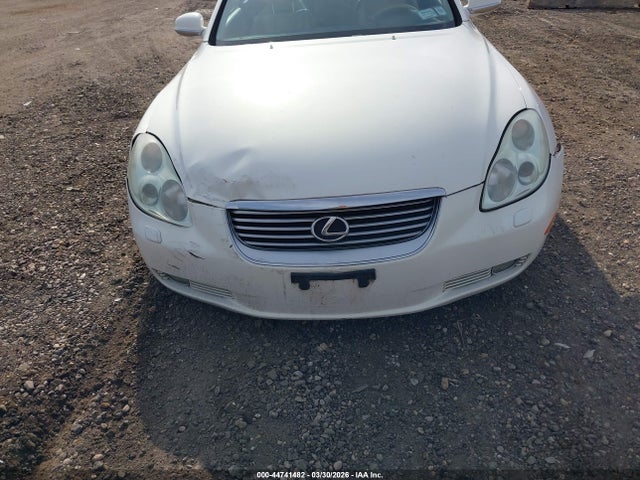 44741482 :رقم المزاد ، JTHFN48Y530037853 vin ، 2003 Lexus Sc 430 مزاد بيع