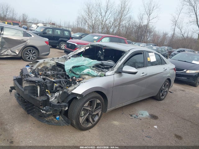 44741522 :رقم المزاد ، 5NPLP4AG9NH065368 vin ، 2022 Hyundai Elantra Limited مزاد بيع