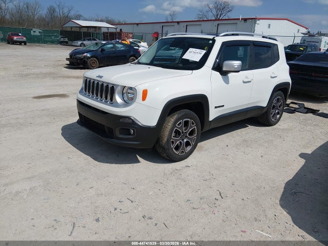 Aukcja sprzedaży 2017 Jeep Renegade Limited 4x4, vin: ZACCJBDB5HPG54354, numer aukcji: 44741539