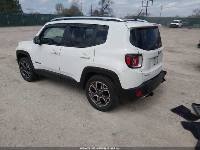 Aukcja sprzedaży 2017 Jeep Renegade Limited 4x4, vin: ZACCJBDB5HPG54354, numer aukcji: 44741539